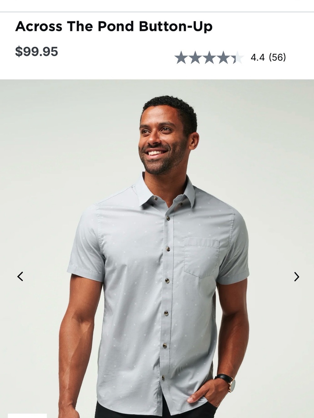 Travis Mathew button up - Picture 4 of 4